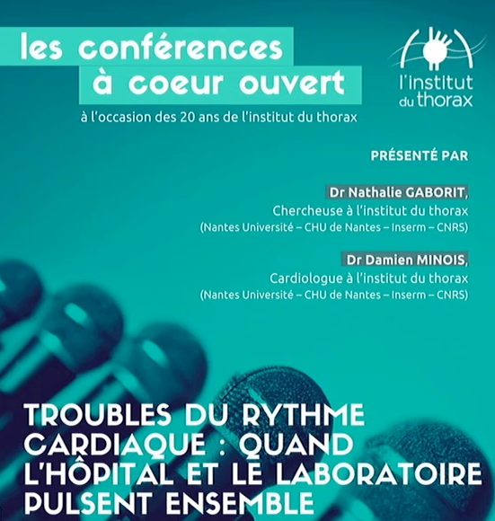 Conférence à coeur ouvert #2 : Troubles du rythme cardiaque