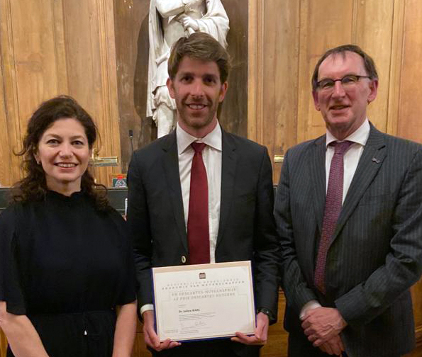 Descartes-Huygens Prize for medical researcher : Julien Barc