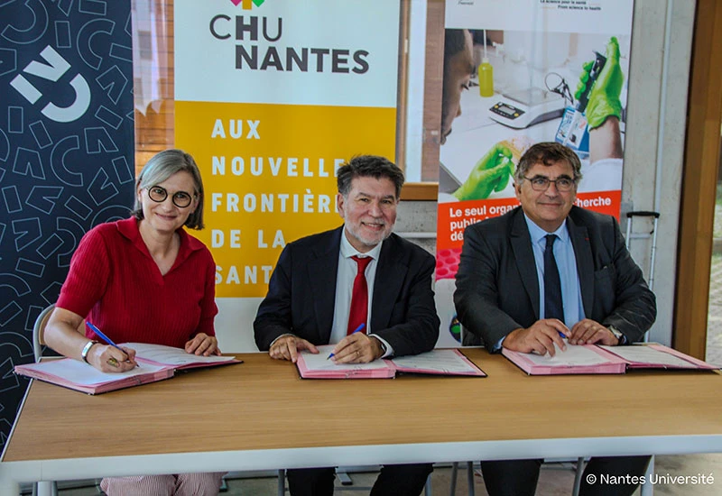 Signature contrat de site CHU de Nantes - Nantes Université - Inserm